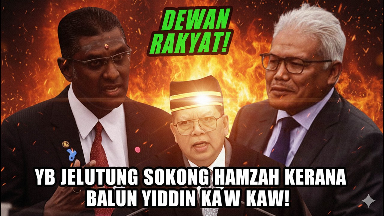 PANAS! YB JELUTUNG SOKONG HAMZAH KERANA BALUN YIDDIN KAW KAW!
