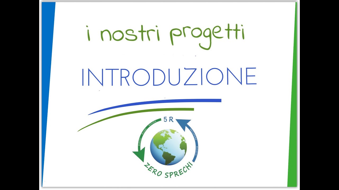 5R Zero Sprechi - Introduzione ai video
