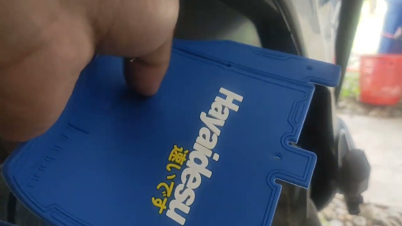 pasang penahan lumpur muflap vario 125 bohlam