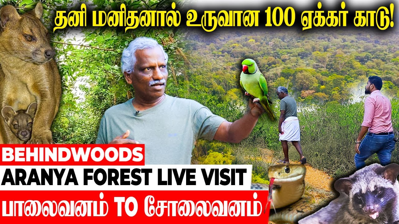 28 வருடம்  தனி ஆளாய் 100 ஏக்கர் காடு உருவாக்கிய அதிசய மனிதர் INSPIRING பேட்டி