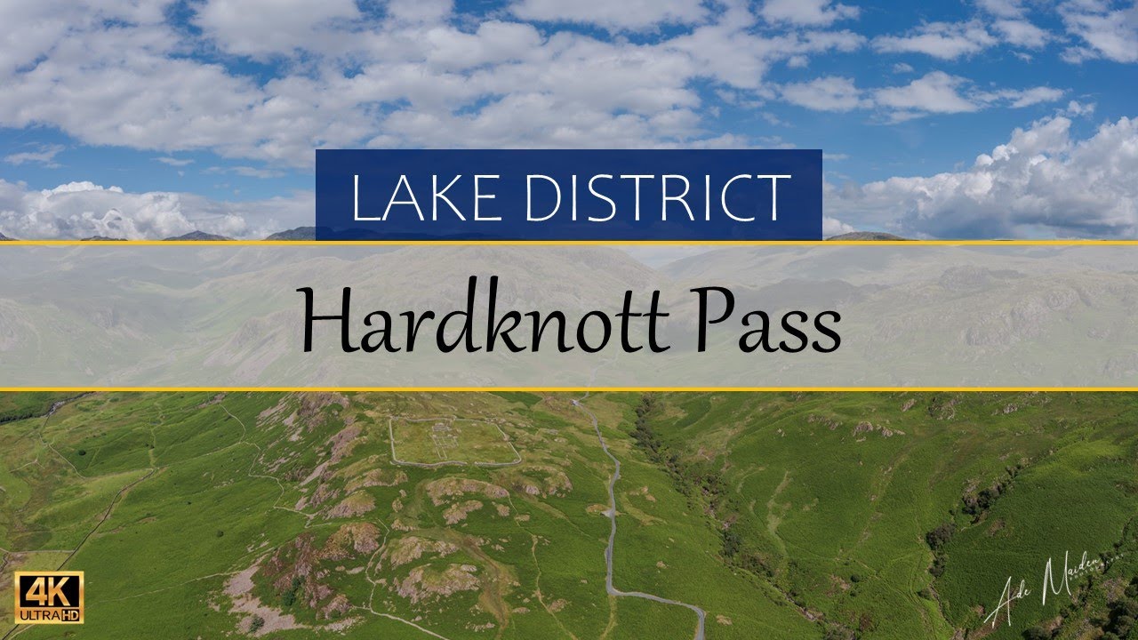 Hardknott Pass - Lake District 2024 - 4K Drone