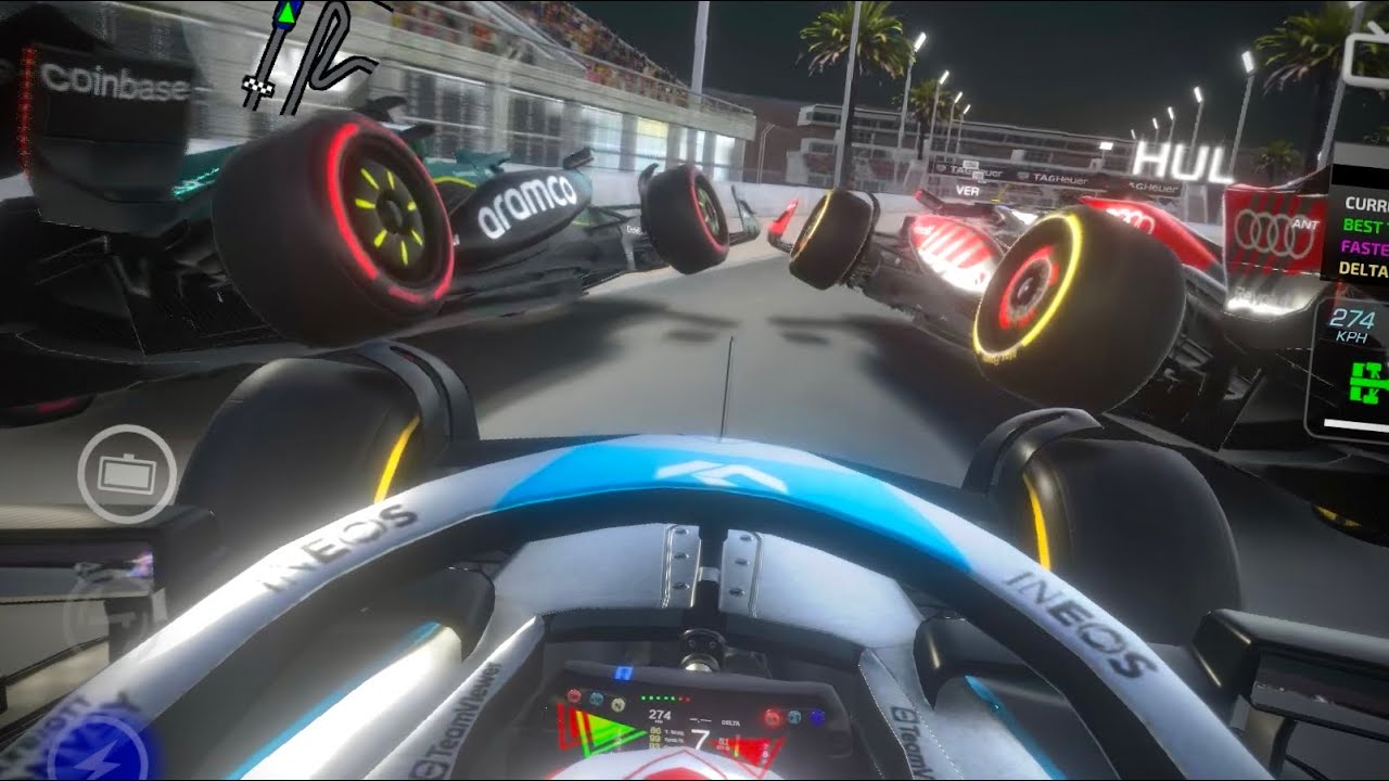 MASSIVE CRASH EVEN BEFORE TURN 1!!: Monoposto Career mode Season 2 Rd 4