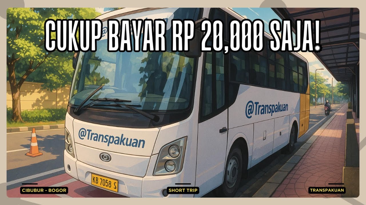 Bus ini Sudah gak Beroperasi 😅 Dari Cibubur ke Terminal Baranangsiang Bogor