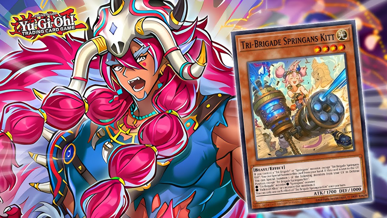Эта колода просто ПОТРЯСАЮЩАЯ в Yu-Gi-Oh! Radiant Typhoon Tri-Brigade.