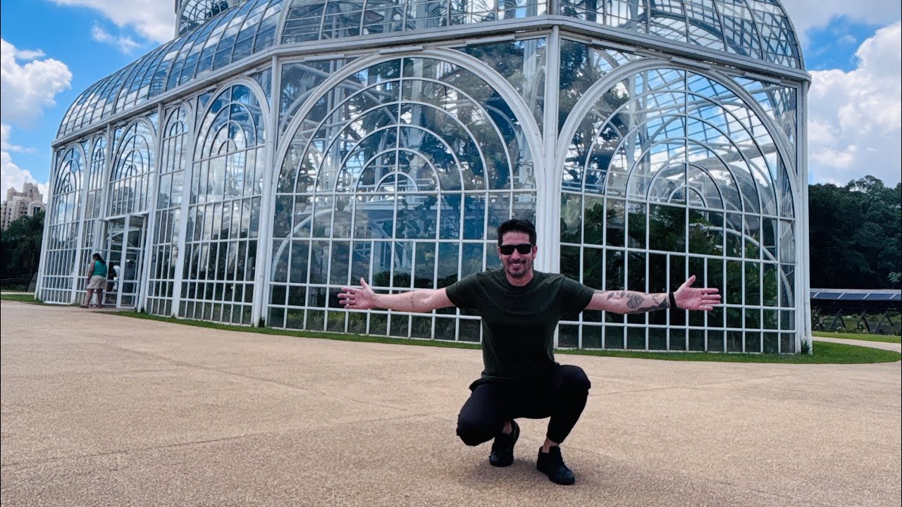 VISITEI O JARDIM BOTÂNICO DE CURITIBA🙌🙌