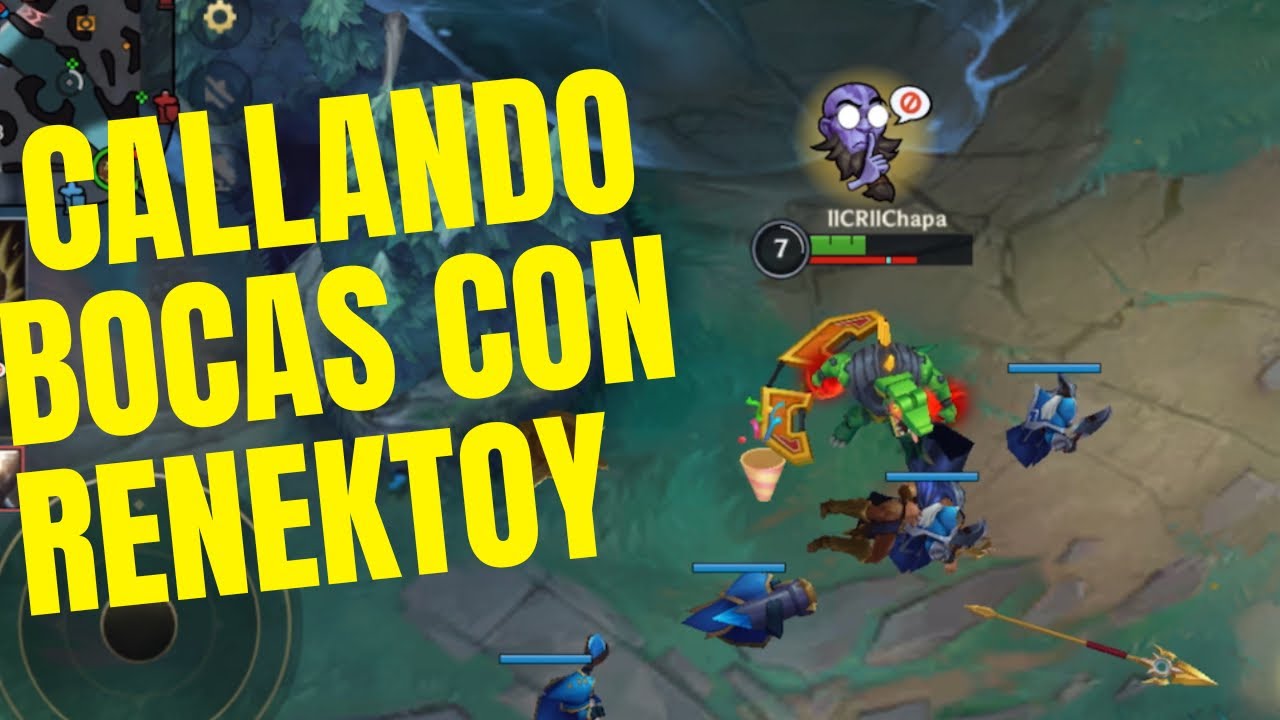 RENEKTOY Diamante IV domina la línea | Wild Rift Gameplay