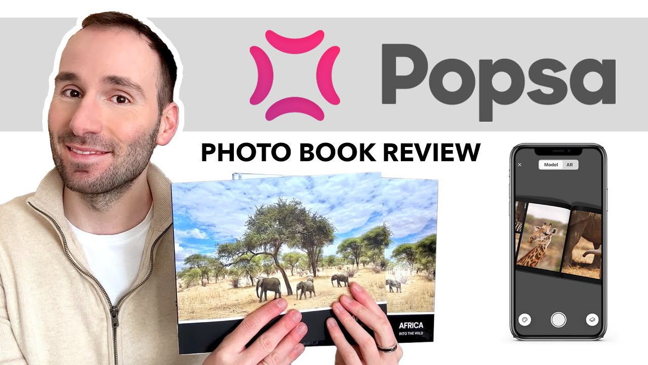 Обзор фотокниги POPSA (2023) + скидка 30%!