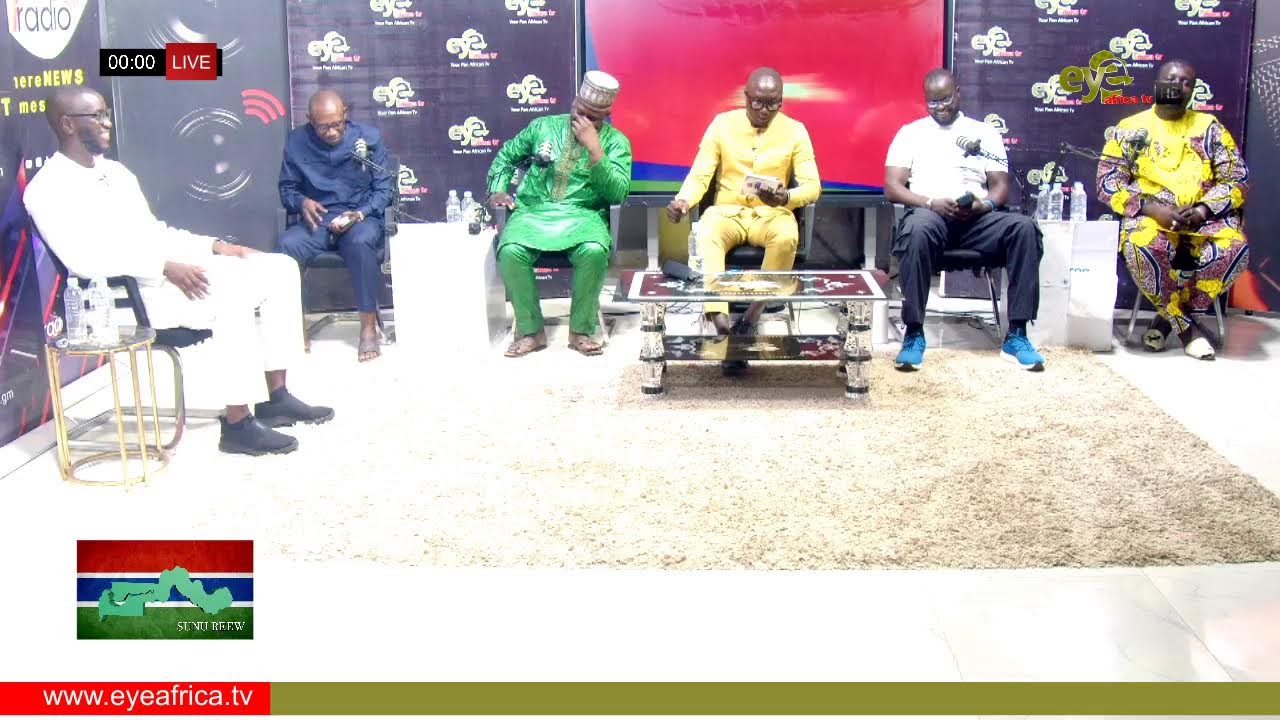 Sunu Réew with the team Guest Kemo Bojang spokesperson of UMC
