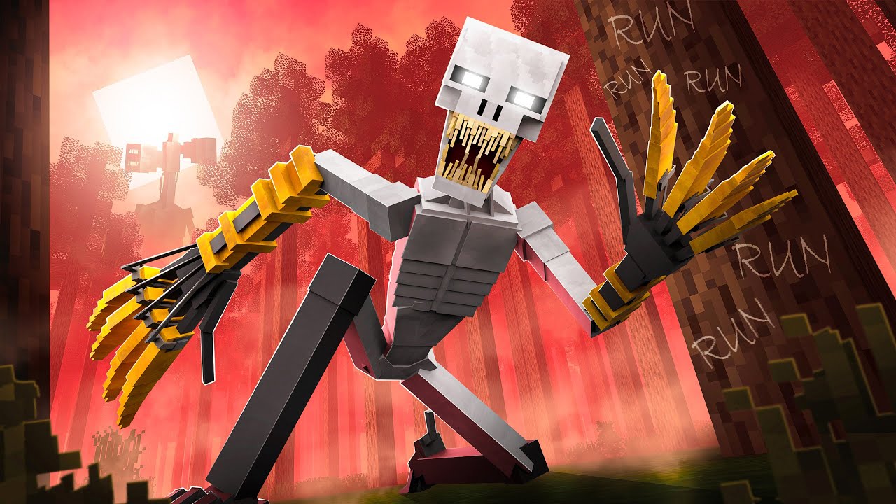 The Rake Has Reached His FINAL FORM.. Minecraft’s Siren Head Forest 