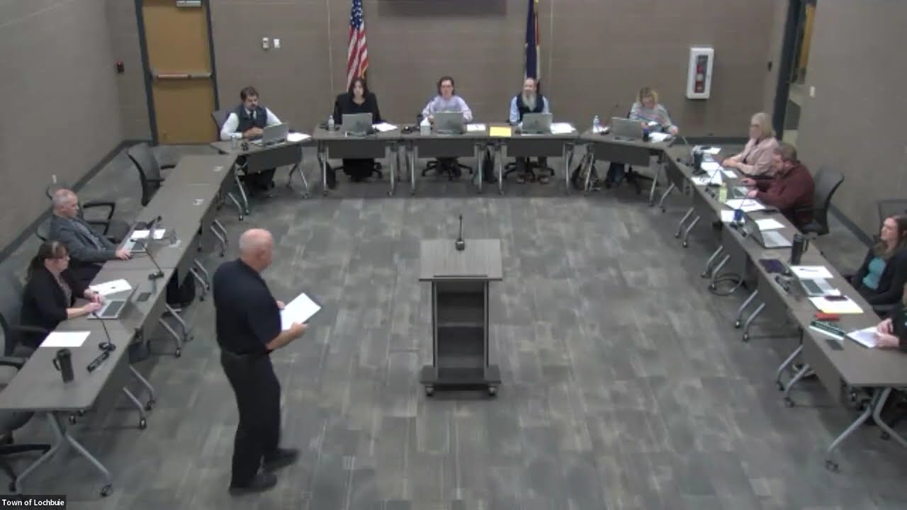 November 18, 2025 Town Board Meeting