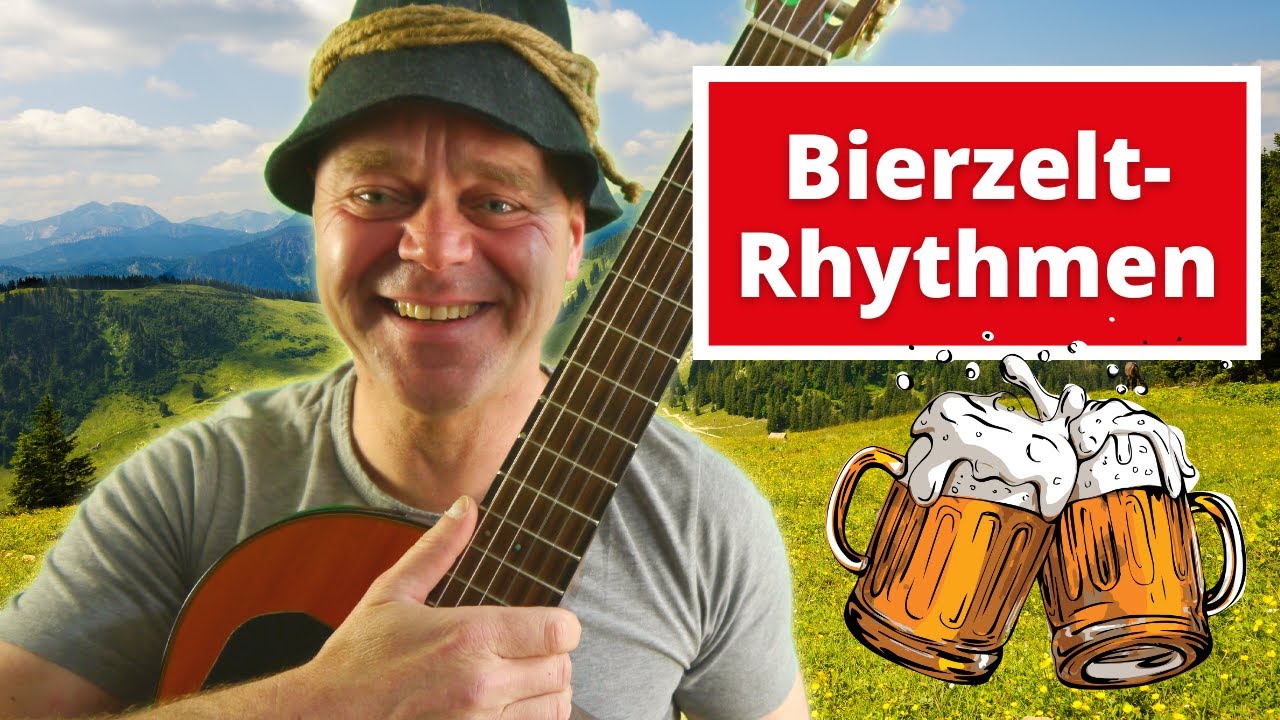 Werde zum Alm-Hütten-Star | 3 volkstümliche Rhythmen für Gitarre