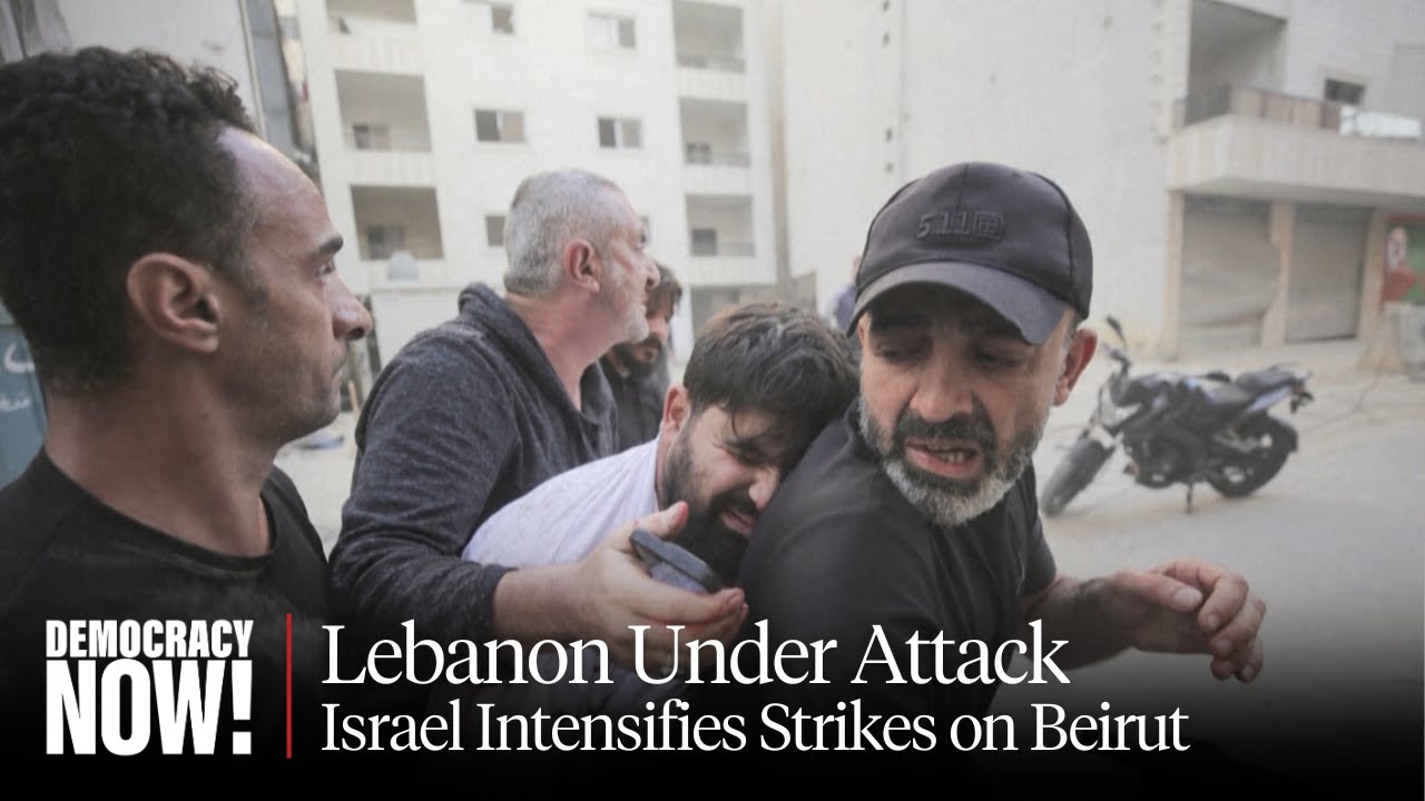 What Is Israel's Endgame in Lebanon? Airstrikes Intensify, Hospitals Overwhelmed, 1.2M Displaced