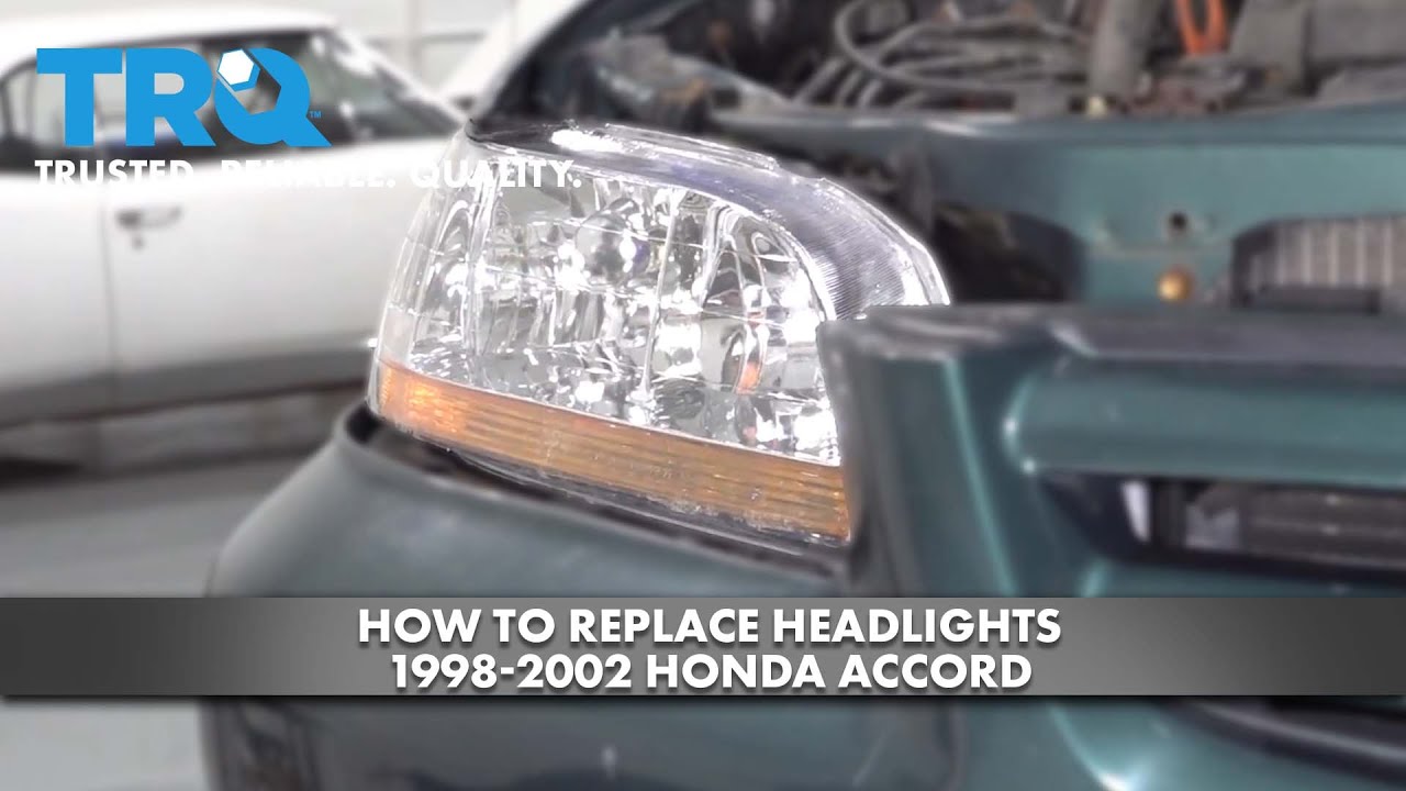 Как заменить фары на Honda Accord 1998-2002 годов