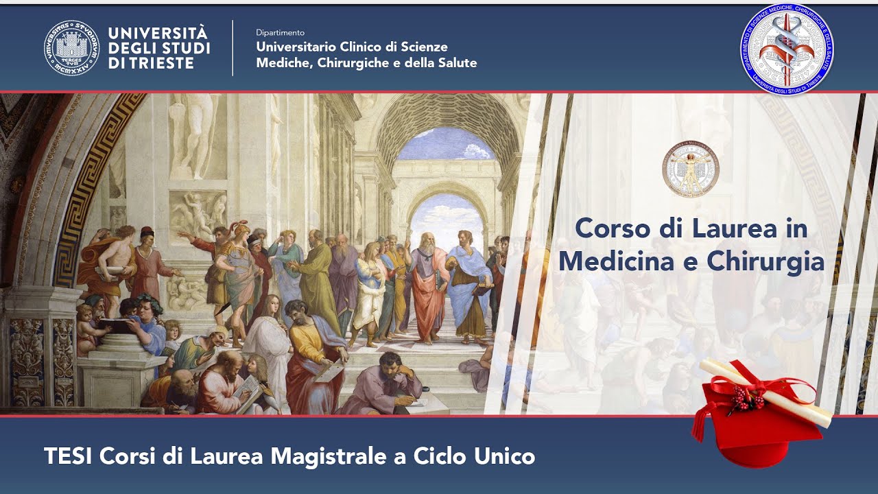 Sessione di Tesi di Laurea in Medicina e Chirurgia 09/12/2025 (pomeriggio)