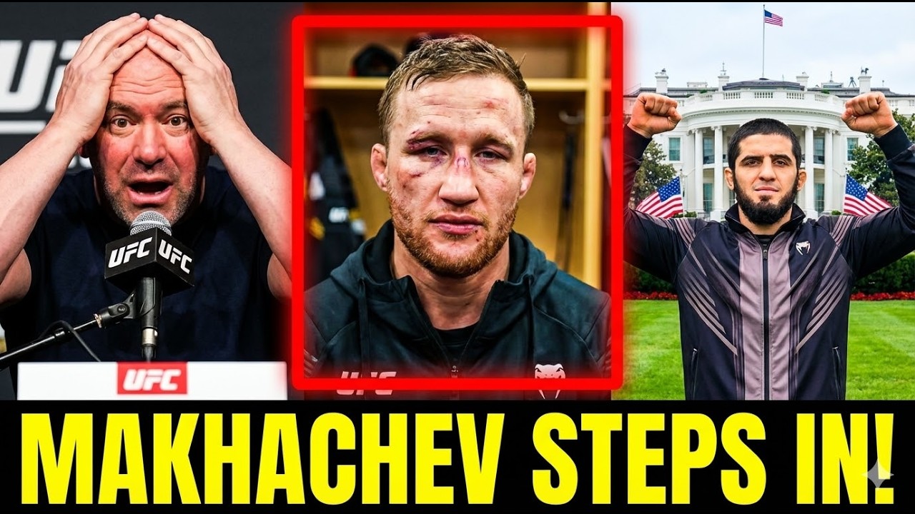 BREAKING: Justin Gaethje QUITS! Islam Makhachev STEPS IN!