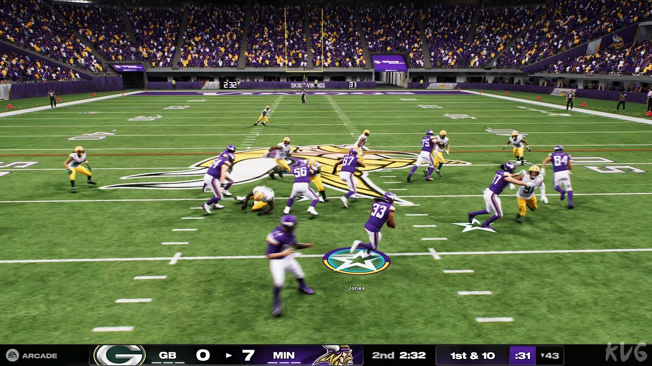 Madden NFL 25 - Green Bay Packers vs Minnesota Vikings - Gameplay (PS5 UHD) [4K60FPS]