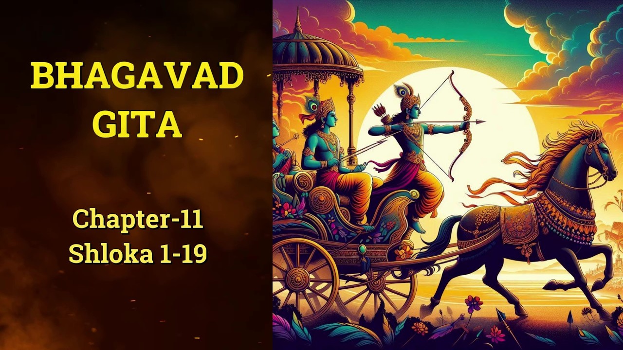 65-BHAGAVAD GITA-CH 11 (1-19)-EXPLANATION IN ENGLISH #bhagavadgitaonline #bhagavadgitaforbeginners