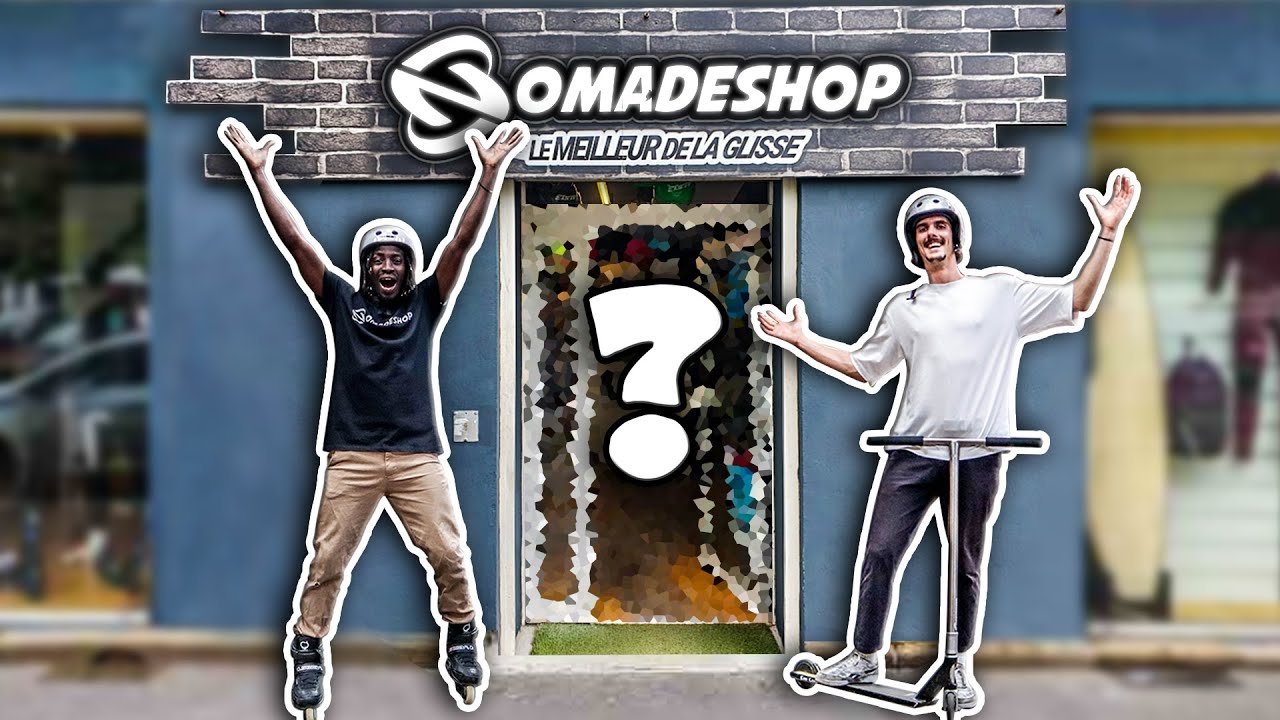 UN NOUVEAU MAGASIN NOMADESHOP À NANTES ! (feat. @Kilianlarher & @Diaby Diako)