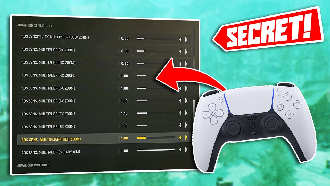 CALL OF DUTY VANGUARD ALPHA BEST SETTINGS (Best Controller Settings for PS4 & PS5)