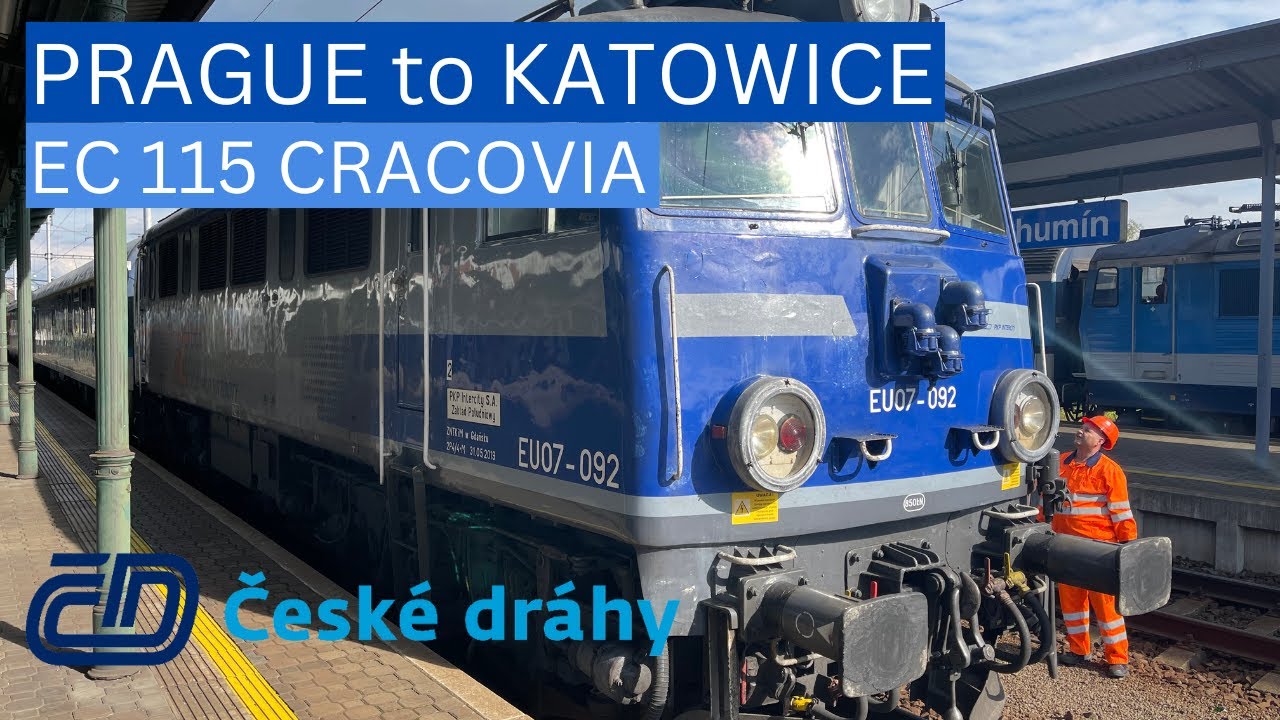 TRIP REPORT | Cesky Drahy (CD) EC 115 Cracovia | Prague (Praha hln) to Katowice