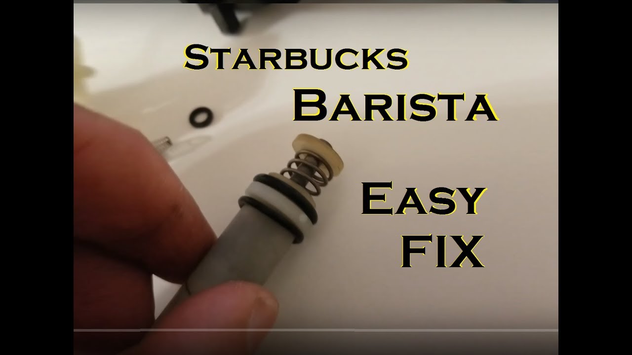 Насос работает, но из варочной головки не поступает вода — Starbucks Barista — Простое решение