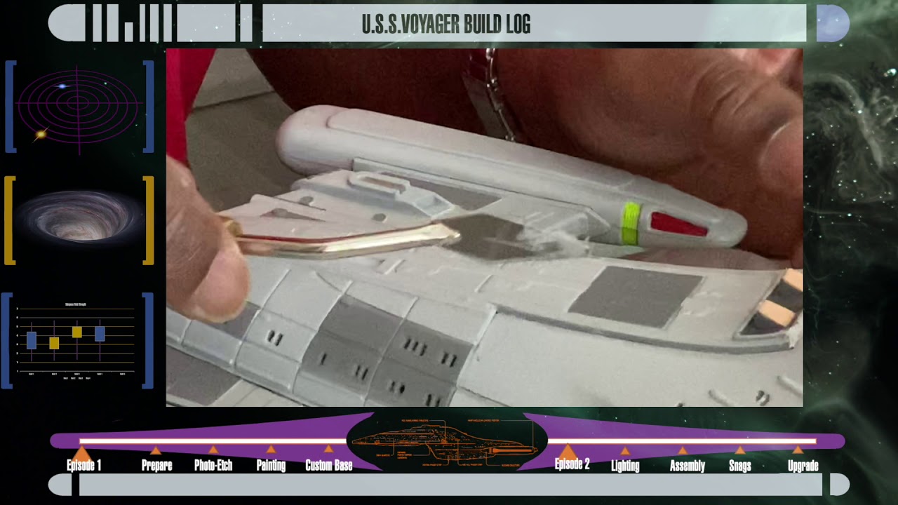 Revell Voyager Model Build - Episode 2 of 2