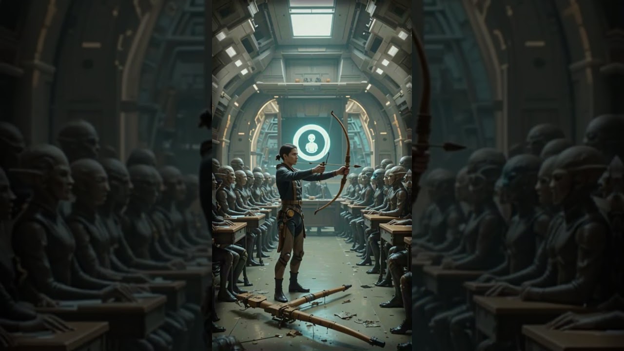 Человек сконструировал смертоносный лук на уроке | Лучший научно-фантастический рассказ по мотива...