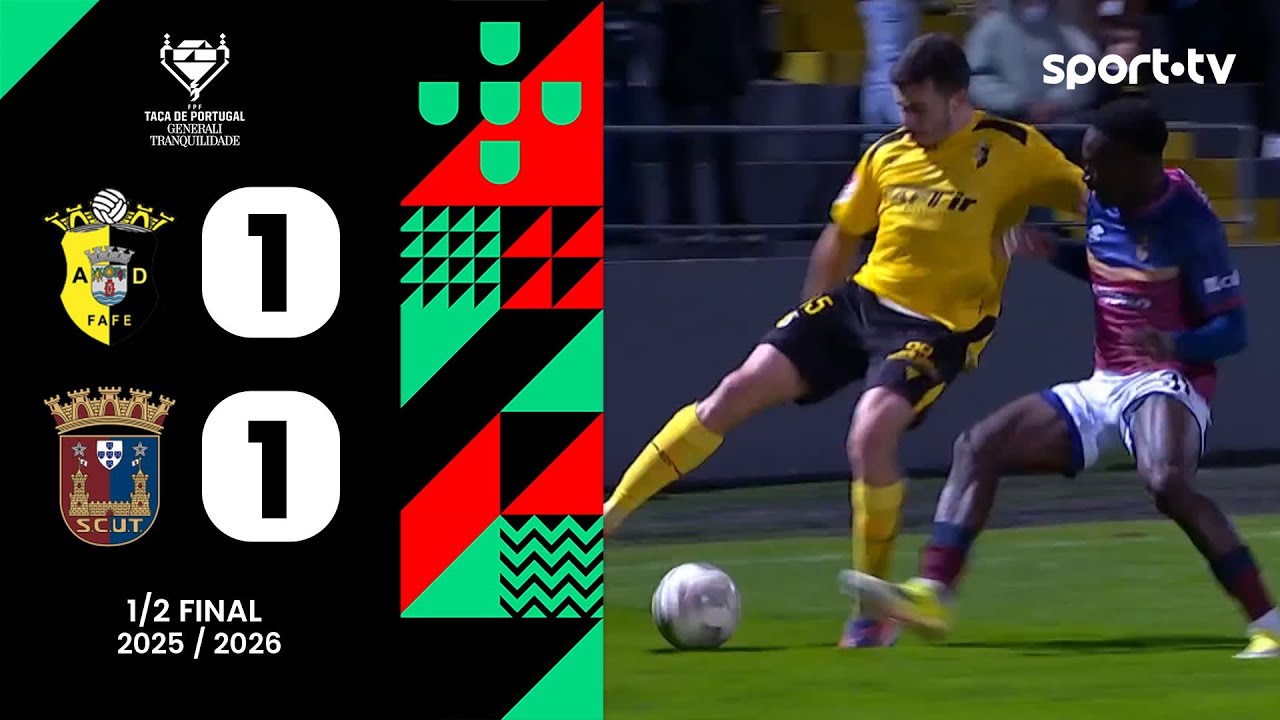 Resumo: Fafe 1-1 Torreense - Taça de Portugal | sport tv