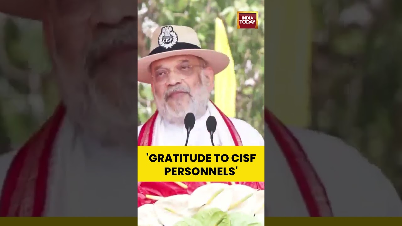 'CISF Not Only Fulfilled Its Original Purpose But Has Transformed' | Home Minister Amit Shah #cisf