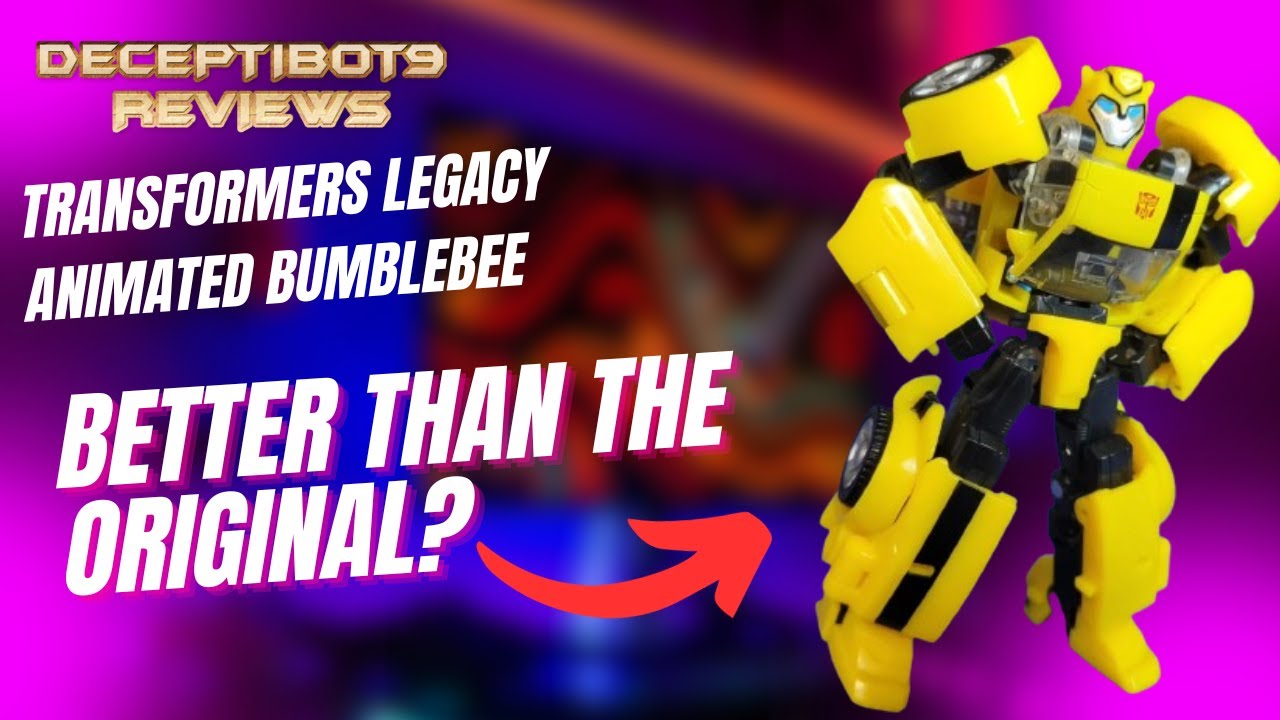 A Worthy Update? Transformers Legacy United Animated Bumblebee Review!