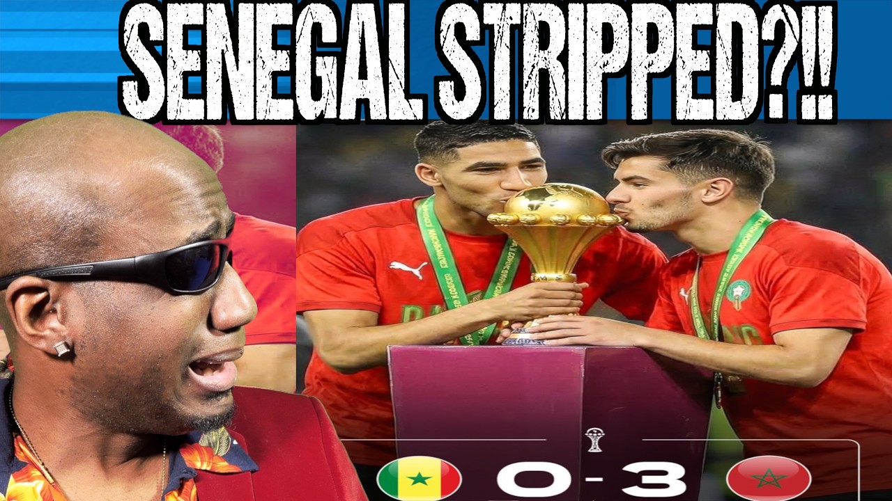 Senegal STRIPPED of Afcon Trophy?! Morocco Winners?! CAF HAVE DISGRACED AFRICAN FOOTBALL! 🤦🏾😭