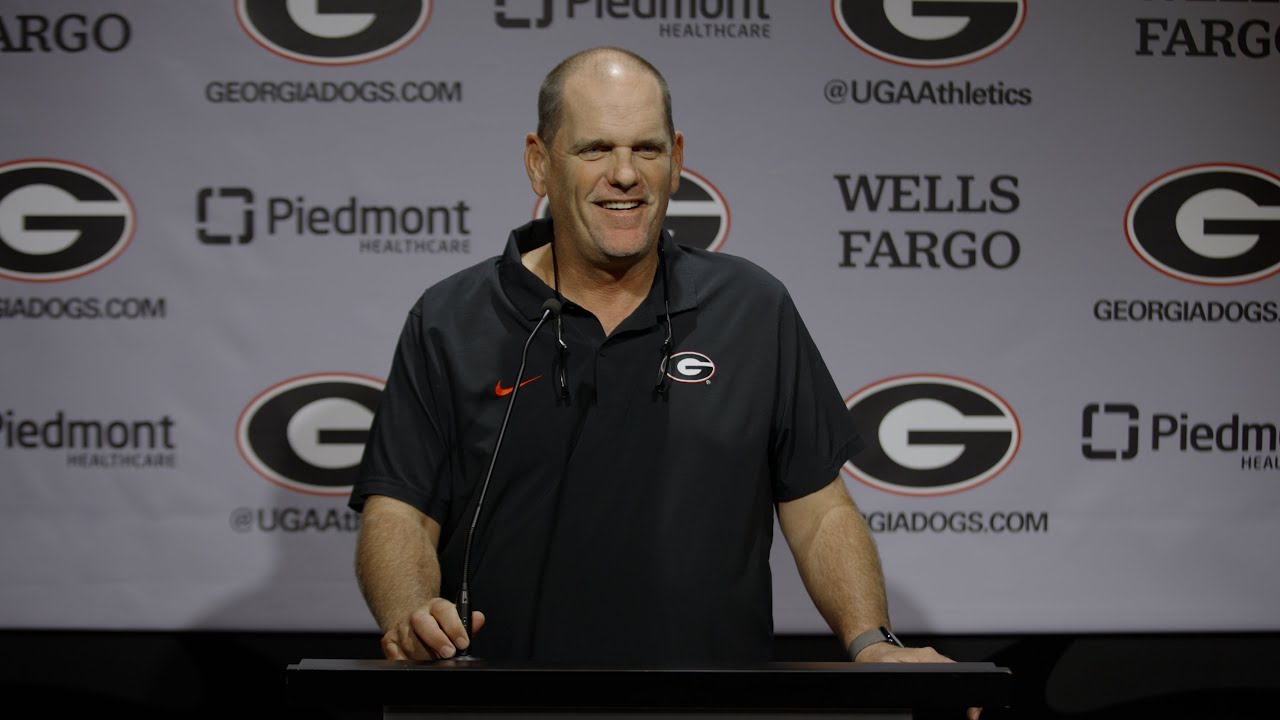 Georgia Football: Offensive Coordinator Mike Bobo Fall Camp Press Conference