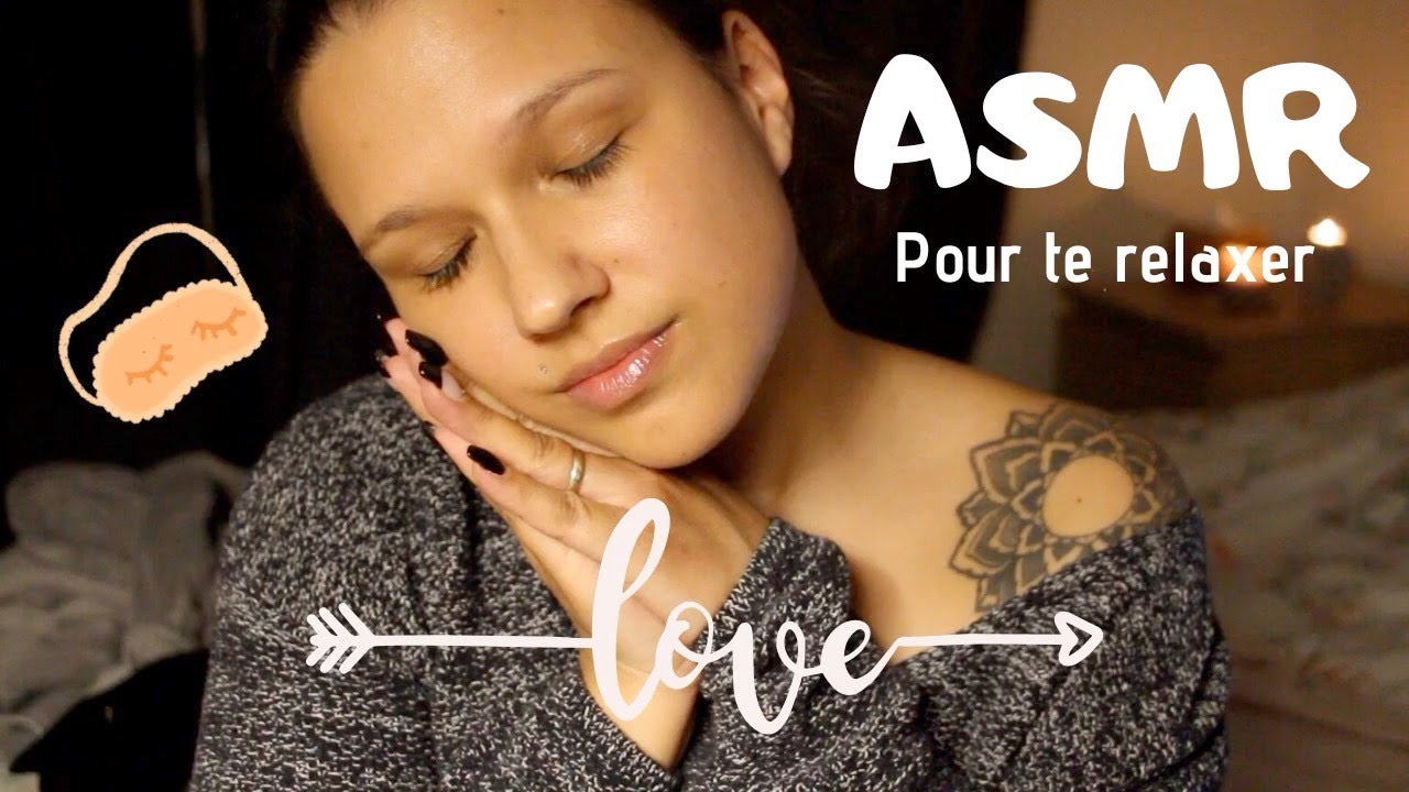 ASMR FRANÇAIS | Je tente de t'endormir à travers l'écran | Soft Spoken 😴💜