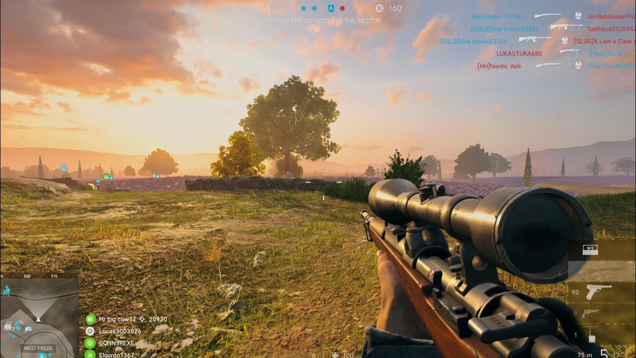 Battlefield 5: Kar98k Gameplay (No Commentary)