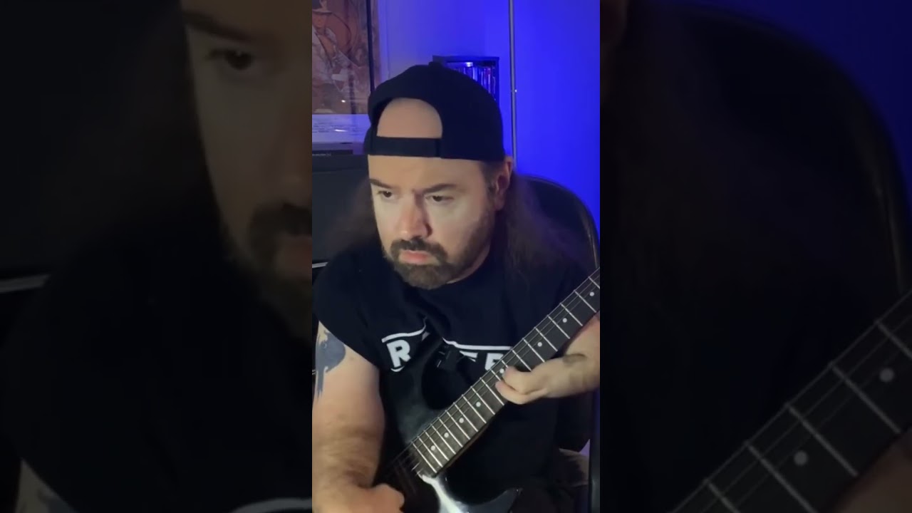 Live Stream Guitar Replay Heavy Metal Thunder. #shorts #guitar #metal #livestream #guitarsolo