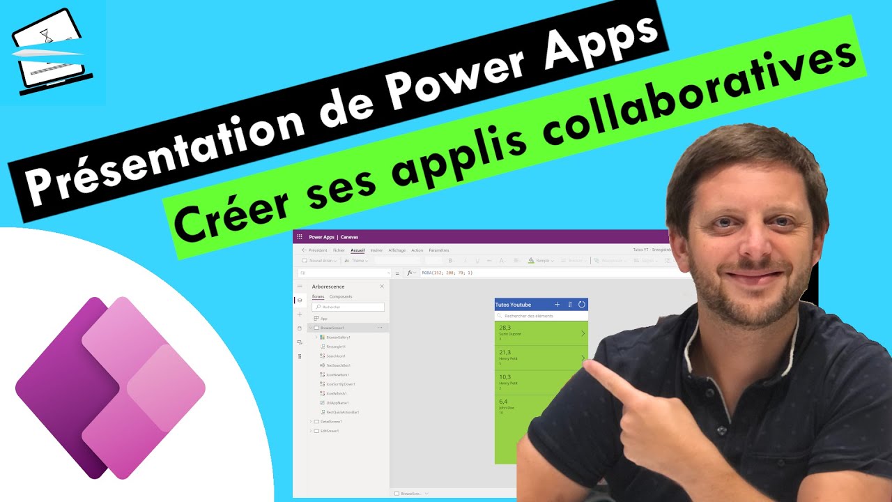 Présentation de Power Apps - Créez vos propres applications