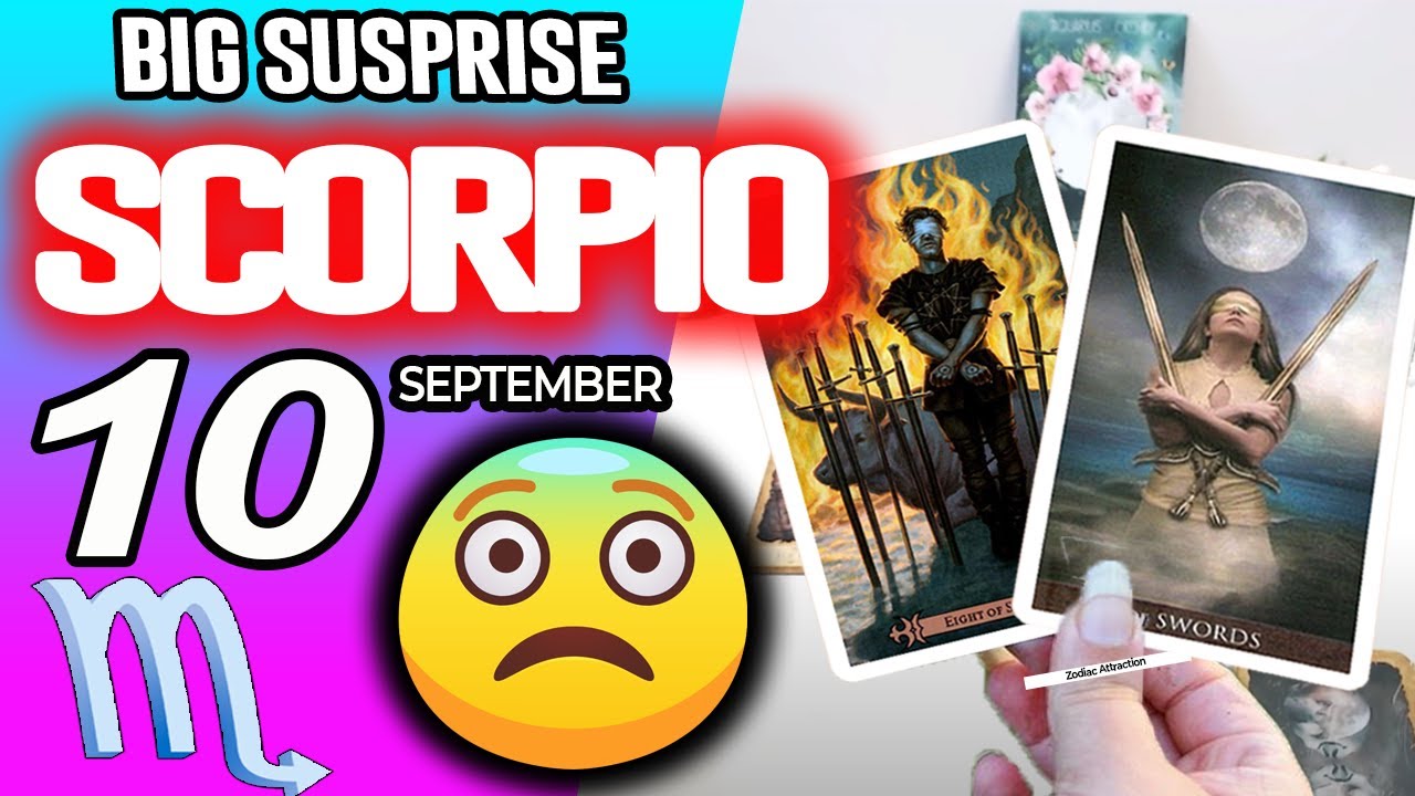 Scorpio ♏️😨 BIG SUSPRISE 😨 horoscope for today SEPTEMBER 10 2025 ♏️ #scorpio tarot SEPTEMBER