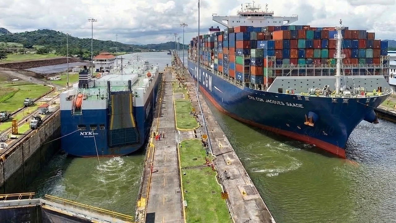 How Largest Ships Pass Through the Panama Canal