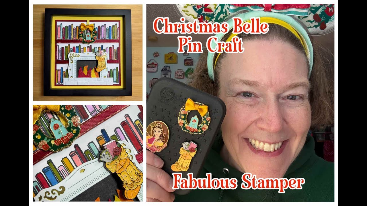 Belle Christmas Pin Craft