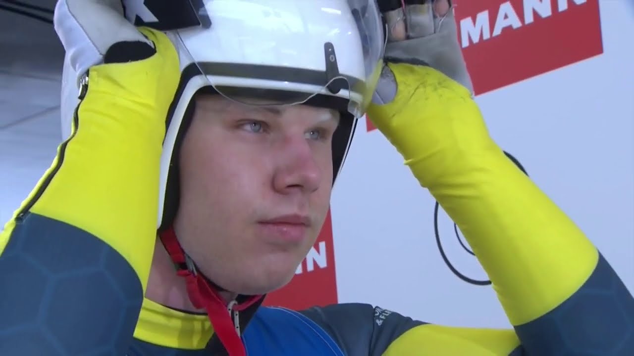 Men's Luge World Cup in Oberhof 1st Run 16.1.2021