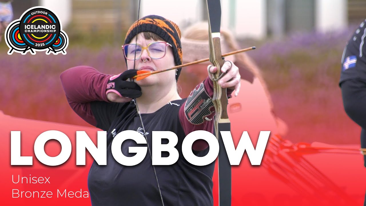 Guðrún VS Tinna - Longbow & Traditional Unisex Bronze Medal Match