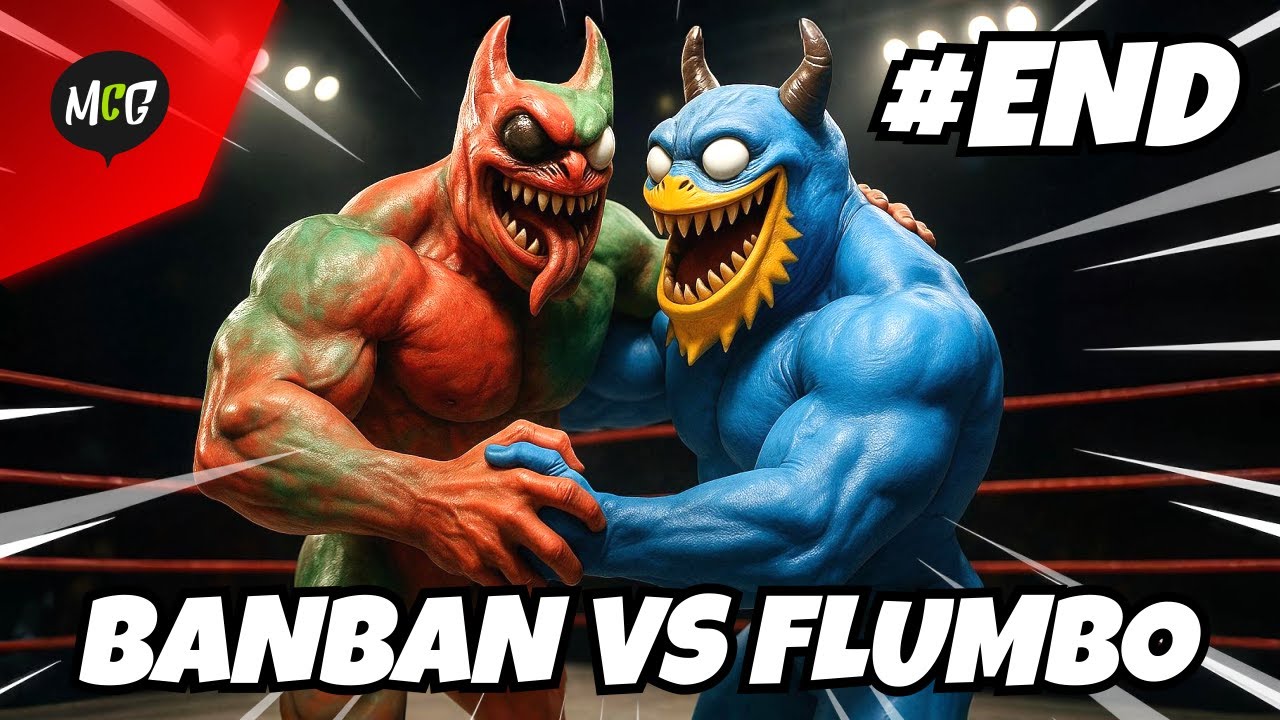 Pertarungan Sengit Banban vs Flumbo - Garten of Banban 8: Anti Devil