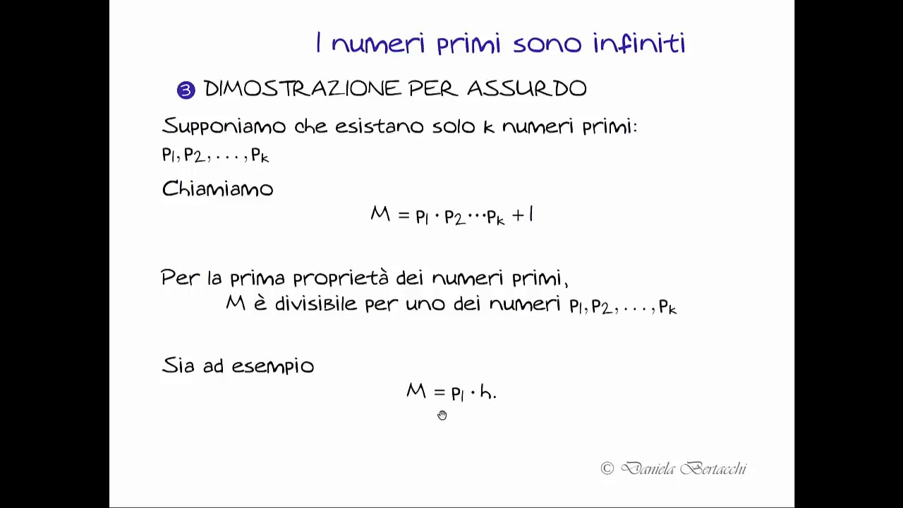 Esistono infiniti numeri primi