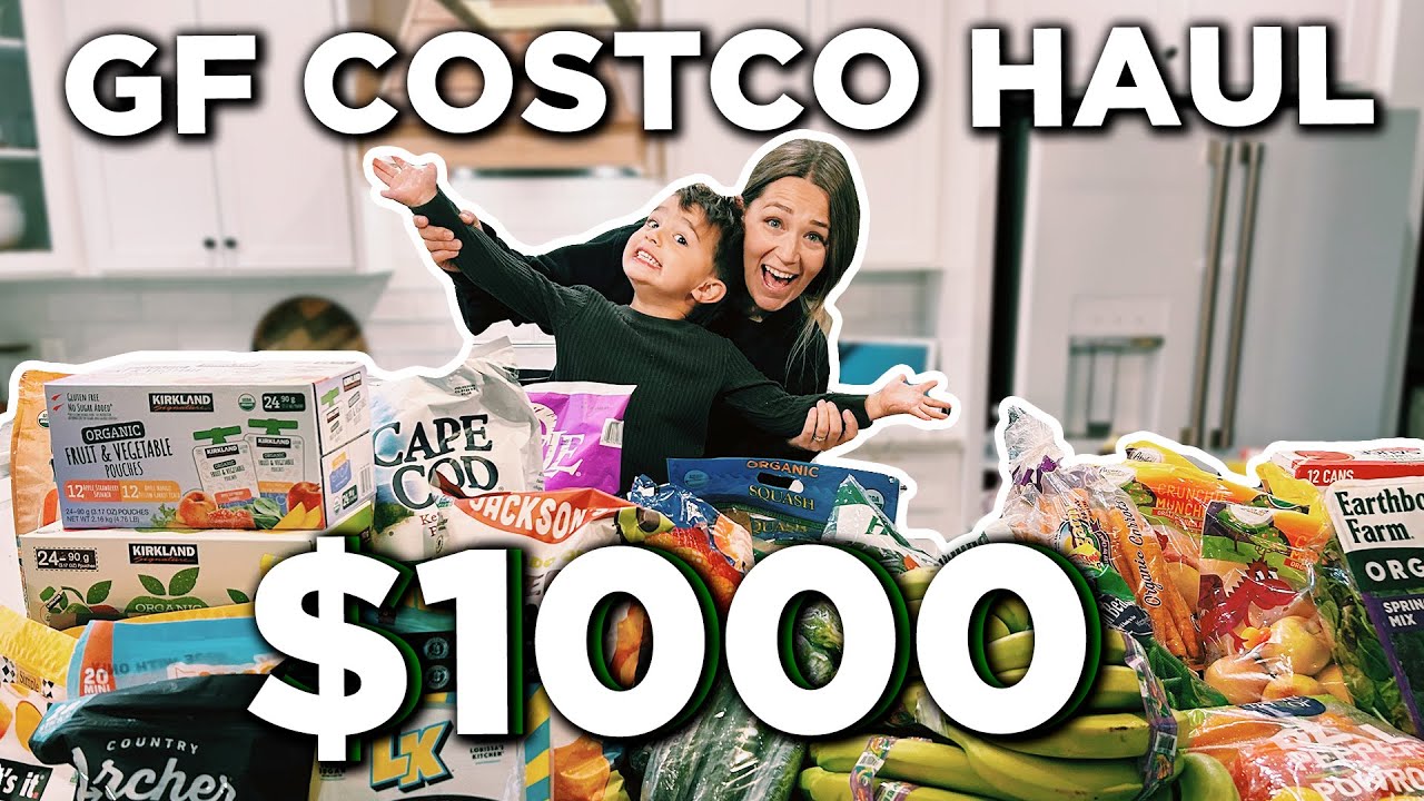 $1000 GLUTEN-FREE Costco Haul! Stocking Up for Our Family of 10!