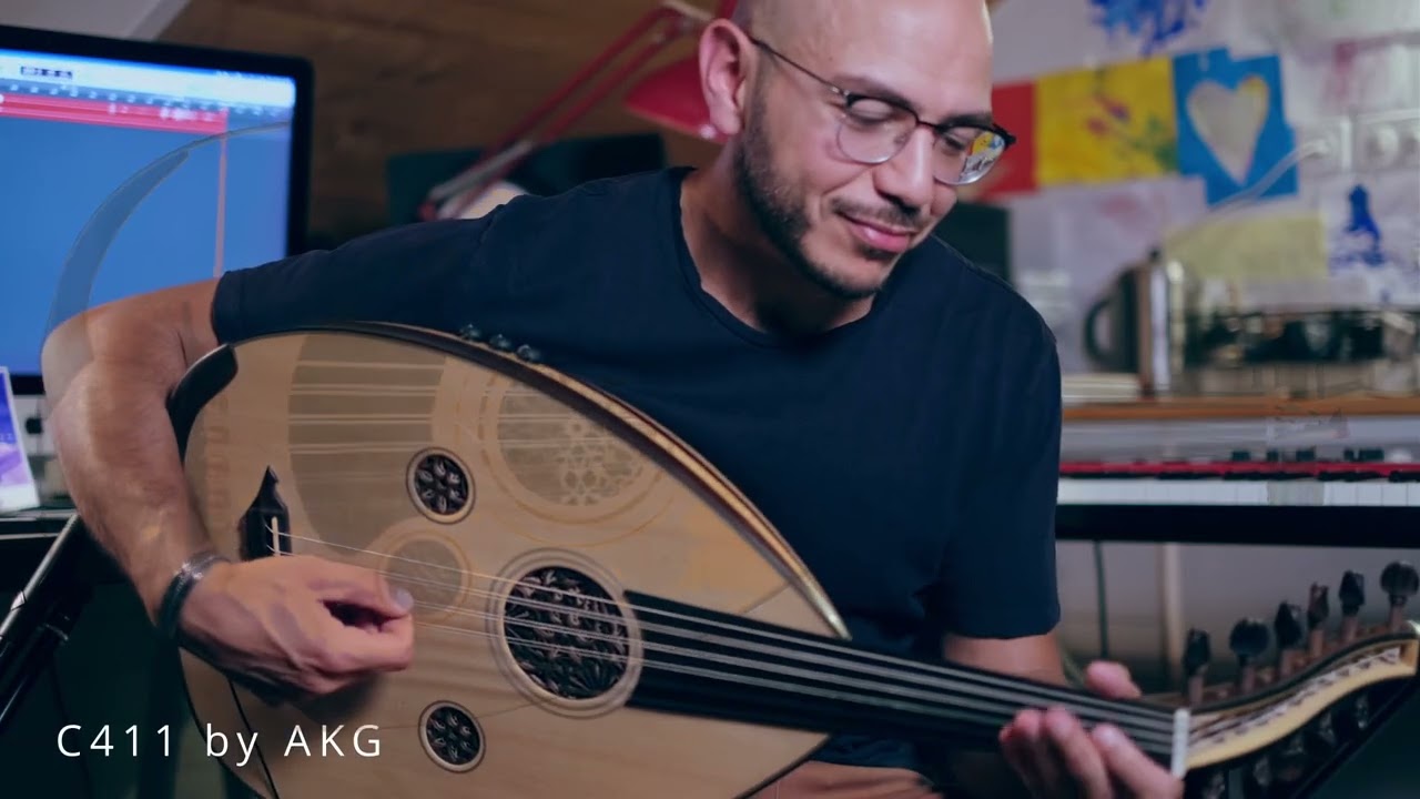 Oud Pickup shootout II Schertler vs Carlos vs AKG pickups II Amine Mraihi