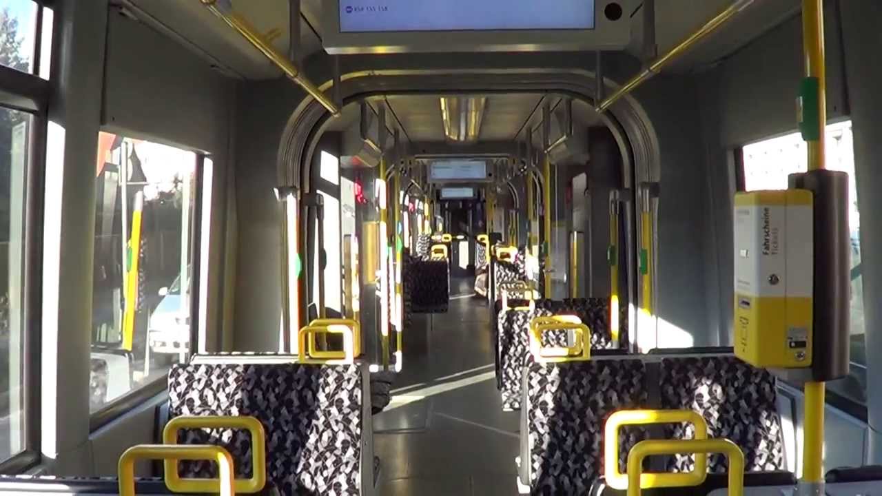 Tram Berlin - Mitfahrt im Flexity F6Z (M2)[HD 1080p]