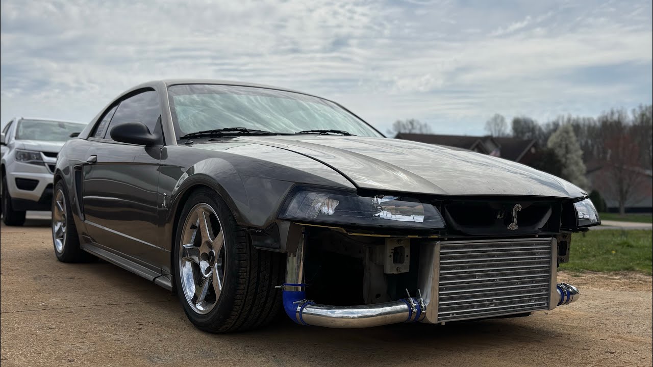 first drive in my SUPERCHARGED 2001 mustang COBRA