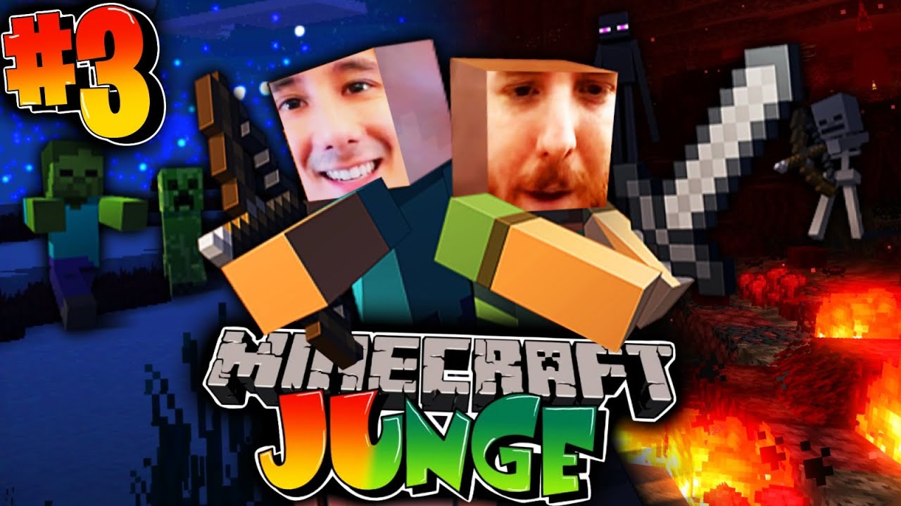 Durch die NETHER HÖLLE in MINECRAFT - UNGE macht mich zum 