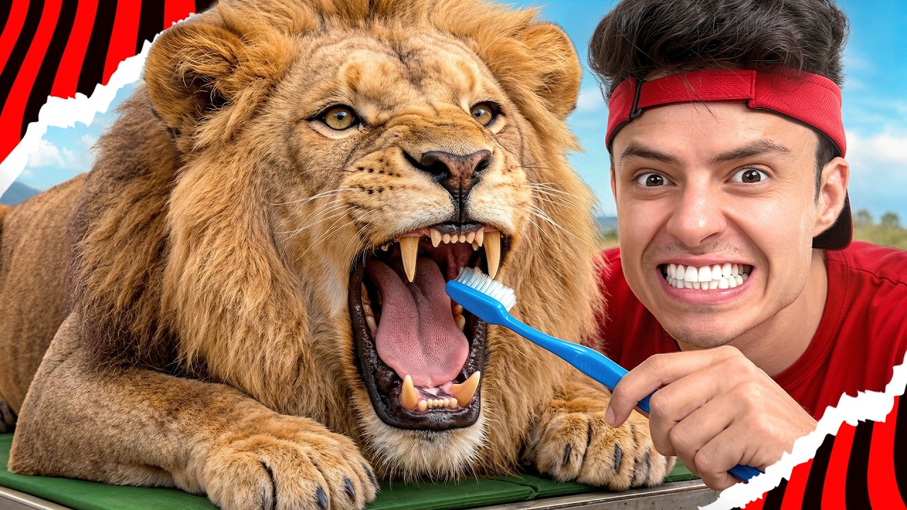 24 HORAS CUIDANDO DE ANIMAIS DE SAFARI!