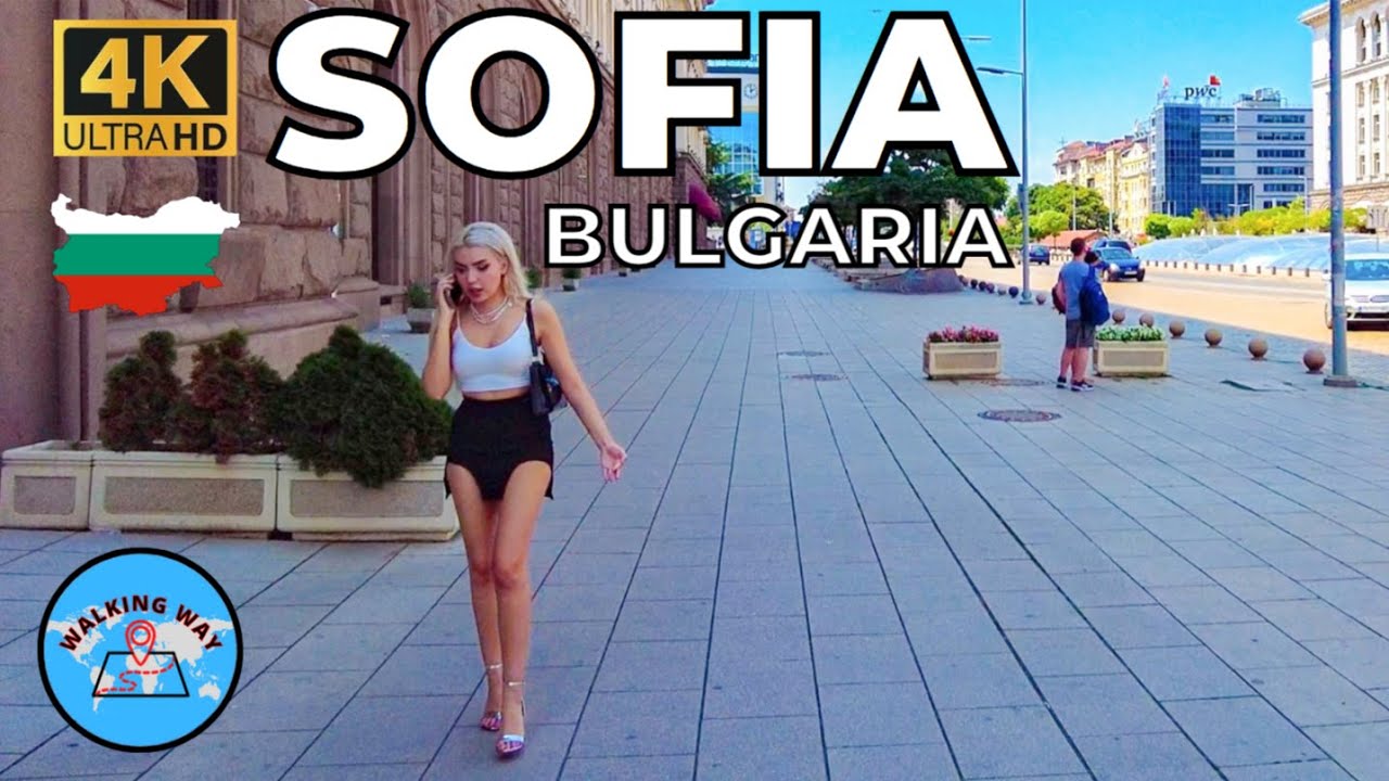 Sofia, Bulgaria Walking Tour - 4K 60fps with Immersive Sound & Captions